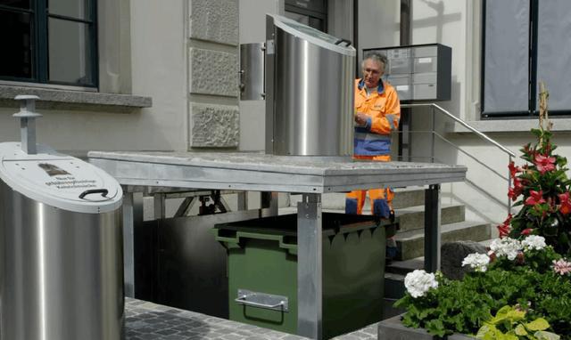 瑞士人發(fā)明“無底洞”垃圾桶，永遠都裝不滿，環(huán)衛(wèi)工人即將失業(yè)！