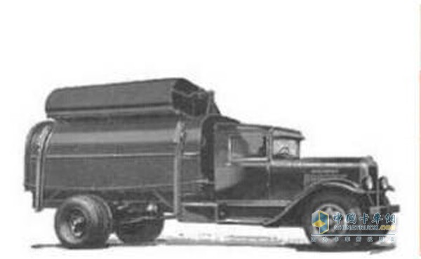 外部漏斗式垃圾車