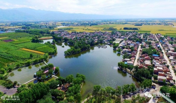 ▲ 渼陂村航拍圖